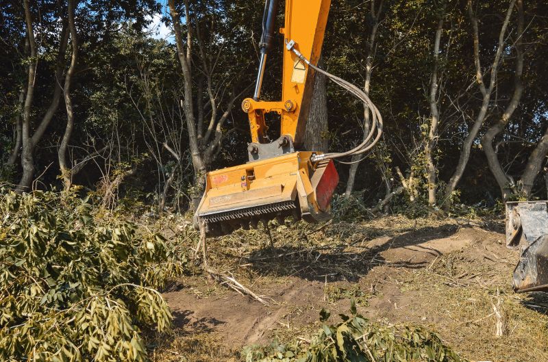 Service Locations for Brush Pickup