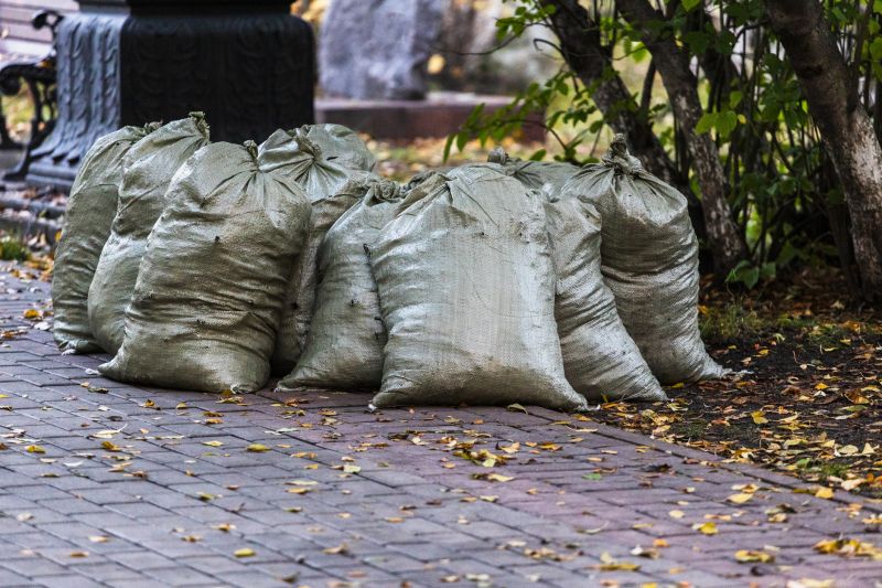 Dry leaves, branches, and brush can become a fire risk